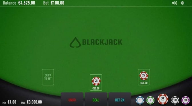 european blackjack by pragmatic play table