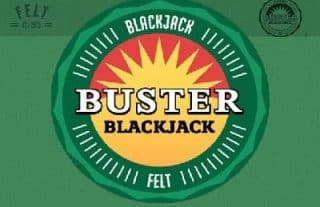 Buster Blackjack Felt Gaming