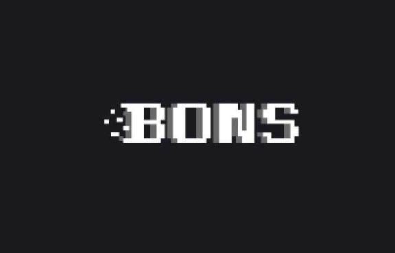 Bons Casino logo on black background