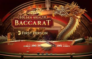 First Person Golden Wealth Baccarat Evolution